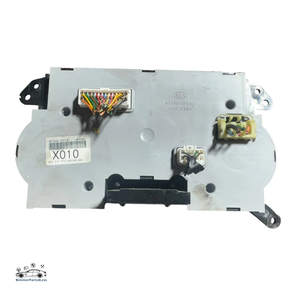 KIA SORENTO MK2 CLIMATE AIR CONDITIONING HEATER CONTROL PANEL 97250-2P131 09/12 - Image 2 of 3