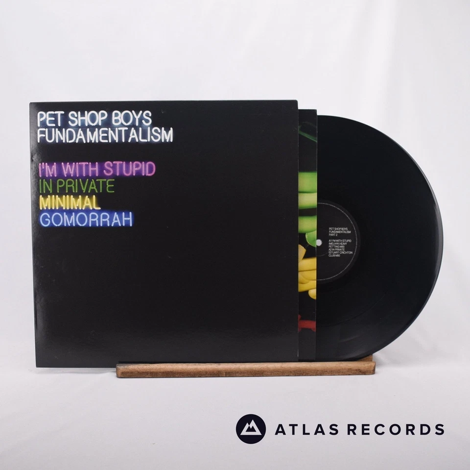 Pet Shop Boys Fundamentalism (Part 2) A-1 B-1 12" Single Vinyl Record - NM/EX Foto 2 de 4