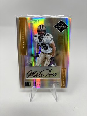 2006 Leaf Limited - Rookie Mike Hass #226 Monikers Gold /100 Rookie Auto