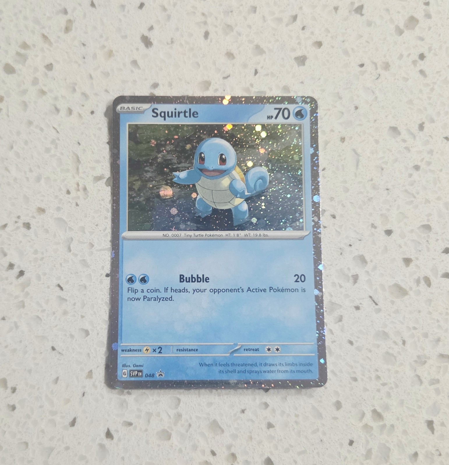 Squirtle Scarlet & Violet Promos 048/198 P NM Pokemon