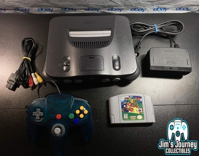 Nintendo 64 N64 Console + Super Mario 64+Controller+Cords
