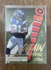 2021 Panini Contenders Ladainon Tomlinson Chain Movers Movers Gold /25 San Diego