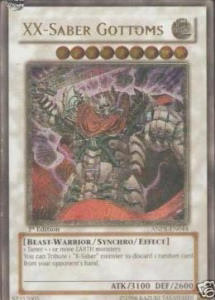 YuGiOh XX-Saber Gottoms (V.2) ANPR-IT044 Ultimate Rare Italienisch Neu unl.