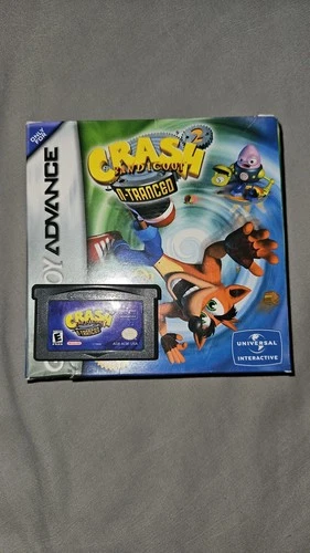 Crash Bandicoot 2: N-Tranced In Box Nintendo Game Boy Advance no Manual