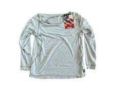 Polarmax Base Layer Top Women's Heathered Gray NWT XL Acclimate Dry Long Sleeve