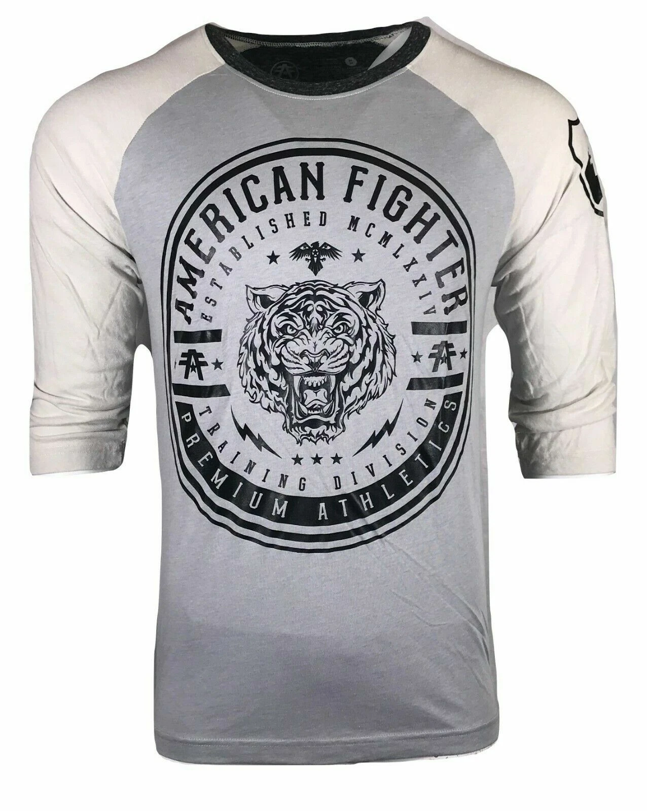 AMERICAN FIGHTER Men's T-Shirt BRIMSON FB T Athletic Biker GRAY
Opens in a new window or tab