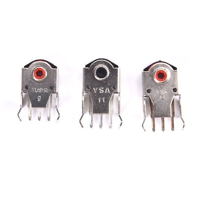 2Pcs Highly Accurate Decoder 9mm/11mm Rotary Mouse Scroll Wheel Encoder BIBIOCR