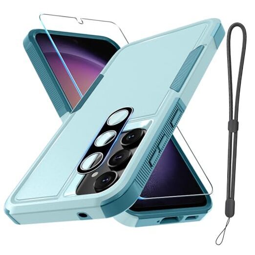 for Samsung Galaxy A35/A55 5G Case, Samsung A35 & A55 (6.6 inch) Mint Green