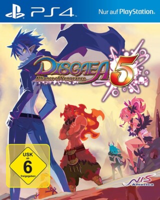 Disgaea 5: Alliance of Vengeance (PS4) - Deutsche Verpackung - (NEU) (OVP)