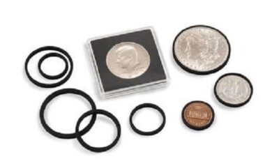 20 Lighthouse 2x2 Coin Capsules QUADRUM 16-41mm Coin Holders + Universal Inserts