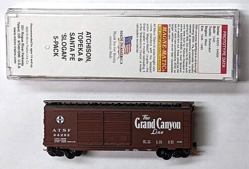 MTL Micro-Trains 02351290 Santa Fe ATSF 64292 "Grand Cañón" FE26 40 pies vagón de carga | Zustand: New