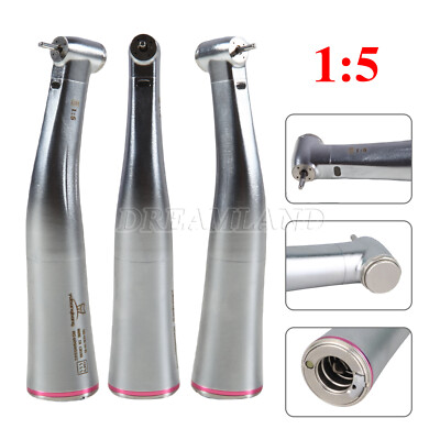 Dental LED Fiber Optic 1:5 Increasing Contra Angle Handpiece KAVO STYLE