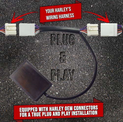 Eagle Lights 3 1/4" Harley Front LED Turn Signals Clear Lens Equalizer Road King - Picture 11 of 12