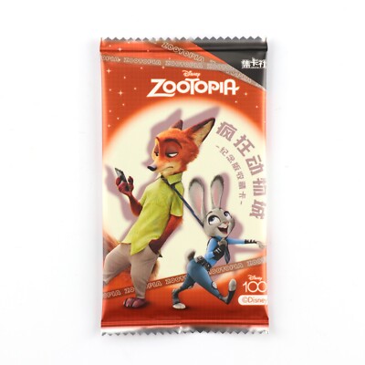 Sealed Box 2023 Card Fun card.fun x Disney 100 Zootopia Trading