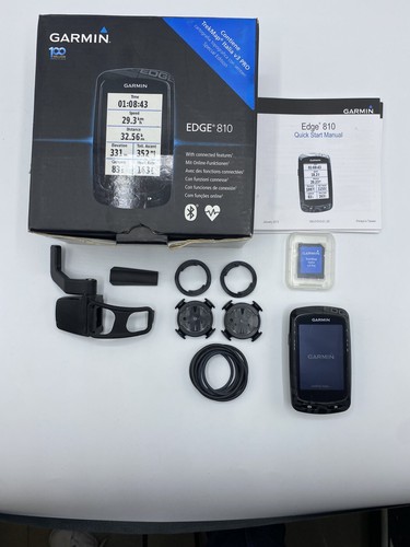 Garmin Edge 810 Ciclocomputer GPS scheda micro sd con mappe + sensore  cadenza | eBay