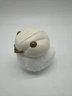 Snow Bird Vintage Avon White Milk Glass  Chick Cream Sachet Vintage