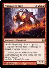MAGMATIC FORCE X4 4 4X Commander MTG Magic the Gathering Cards DJMagic