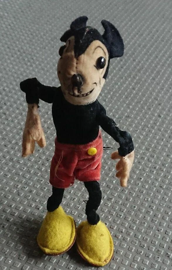 1930s Antique Deans Disney Mickey mouse Doll Figurine 15 cm made