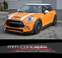 CUP Seitenschweller AnsäTze Schwarz FüR Mini Cooper S MK3 F56 Skirts Schweller