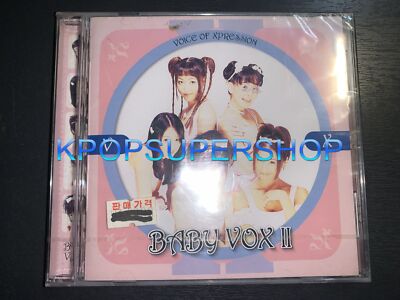 Baby VOX 2nd Album BABYVOX II Ya Ya Ya CD Booklet New Sealed Rare