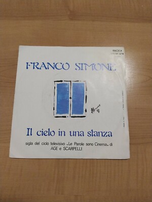  FRANCO SIMONE -45 RUNDEN - DER HIMMEL IN EINEM RAUM REF - NEU (1539)