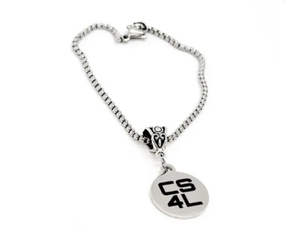Computer Science For Life CS4L Charm Bracelet, CS Major, Girls In STEM, Student