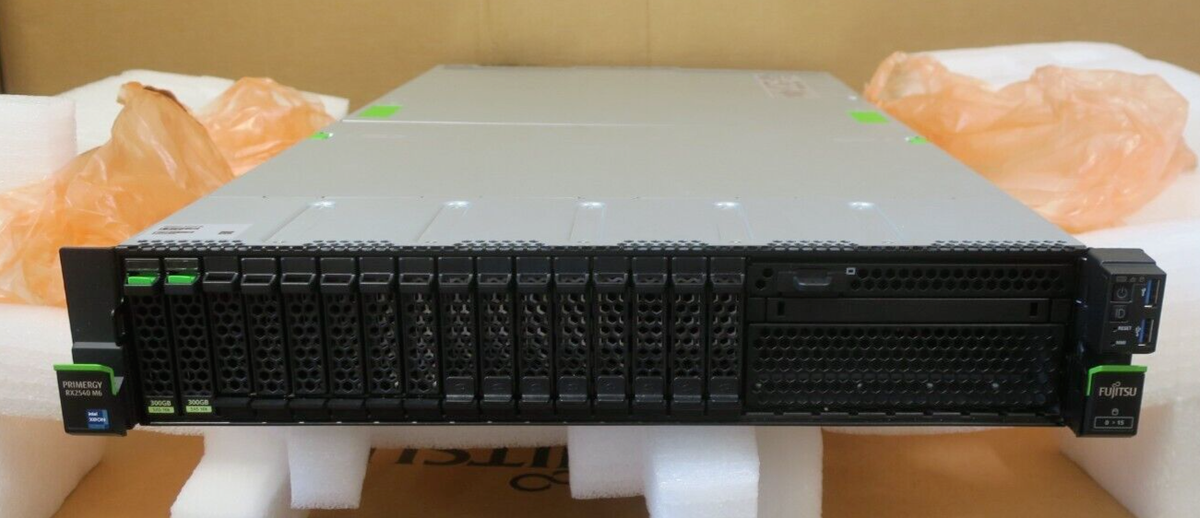 Fujitsu Primergy RX2540 M6 16C Gold 6326 32GB R 16Bay 2U Server