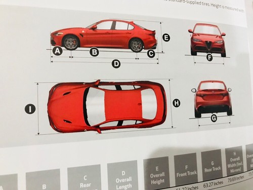 2017 ALFA ROMEO GIULIA QUADRIFOGLIO OWNERS MANUAL USER GUILIA OWNERS 2.9 V6 2.0 - Picture 6 of 12