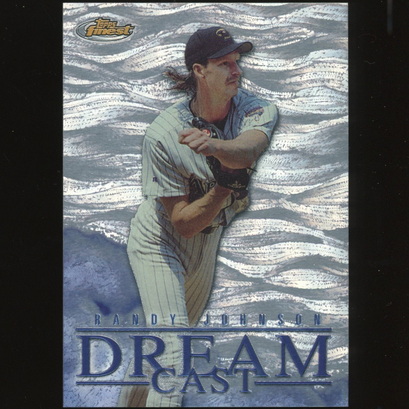 2000 Topps Finest #DC10 Randy Johnson Dream Cast Insert Arizona D-Backs HOF