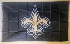 New Orleans Saints NFL Football Flag Double Sided Printing 3x5 Feet W/ Grommets 