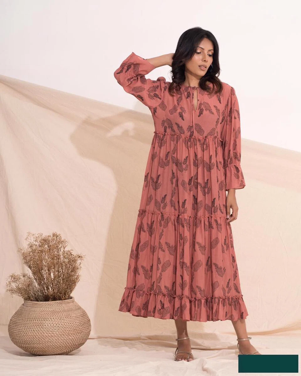 Tiered casual clearance dress