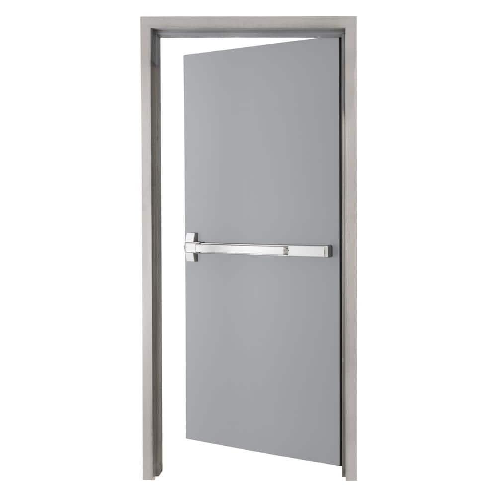Armor Door Commercial Door 36" x 80" RightHand W/ Panic Bar Hardware