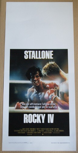lotto 10 locandine film con SYLVESTER STALLONE anni '70/'90 ottime condizioni GM - Foto 9 di 10