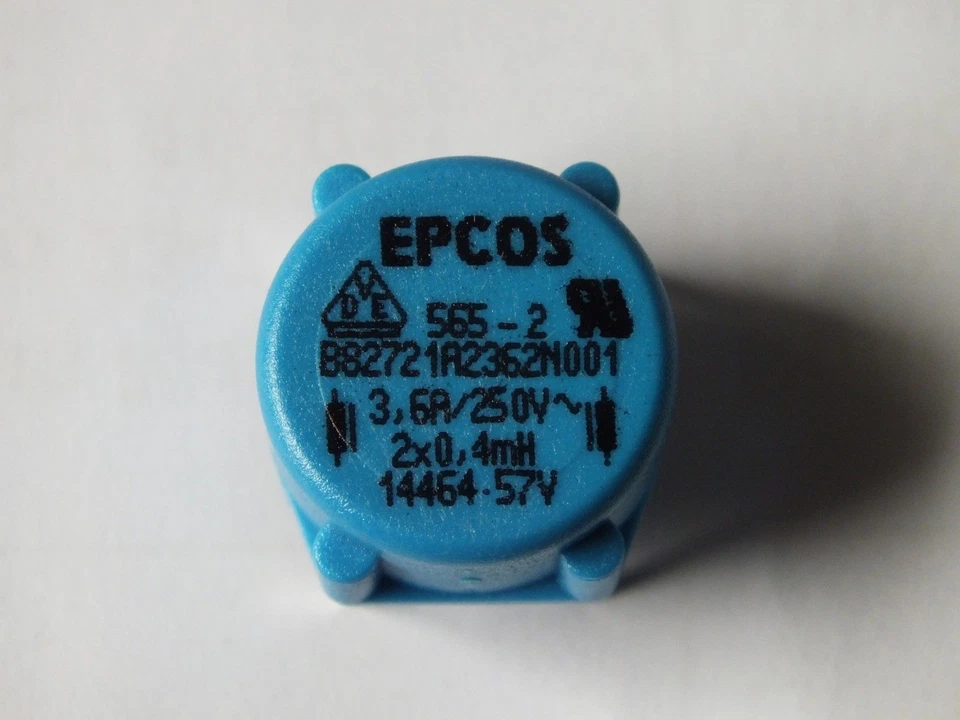 Lot of 20 pcs EPCOS B82721A2362N001 Filters 2x0.4mH 3.6A/250V - Image 3 of 4