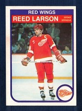 1982-83 OPC Reed Larson #88 Detroit Red Wings NM+