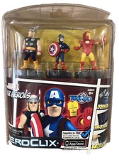 HeroClix Marvel Super Heroes - Thor, Captain America  Iron Man NEW Other 