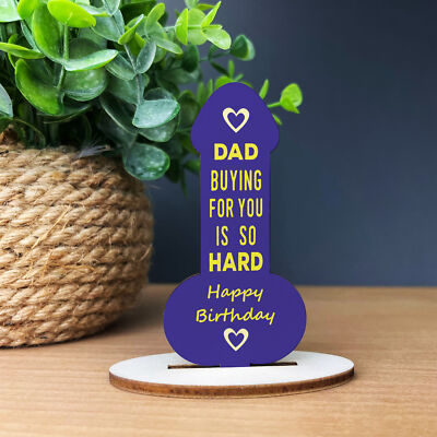Funny Birthday Gifts For Dad Wood Plaque Dad Birthday Gift Ideas