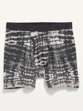 Old Navy Mens Soft-Washed Built-In Flex Boxer Briefs 3-Pack-Medium-Gray Tie Dye