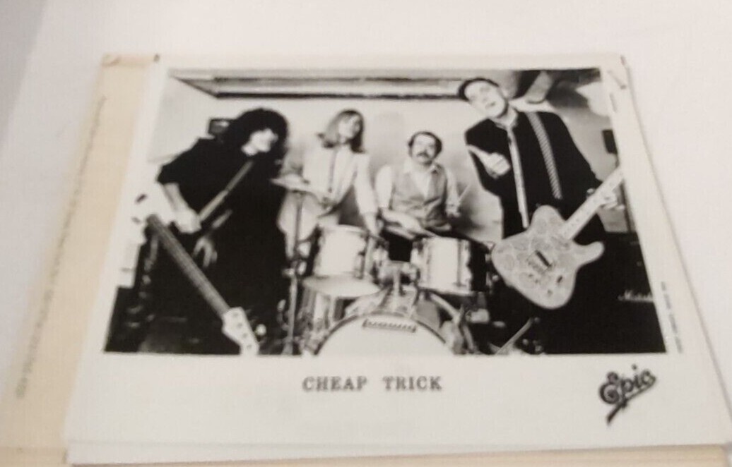 Cheap Trick HUGE Press Release/Photo Package 1977-1980 RARE HTF Comita Petersson
