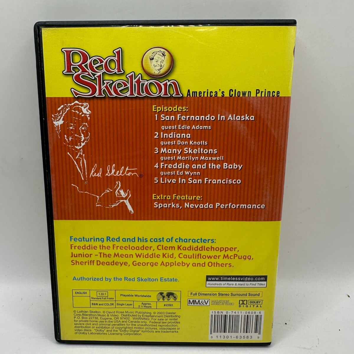 お笑い・バラエティ Red Skelton: America's Clown Prince Red Skelton: America's Clown Prince: San Fernando in Alaska