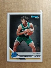 CARSEN EDWARDS 2019-20 PANINI DONRUSS PURPLE PRESS PROOF RATED ROOKIE #/199