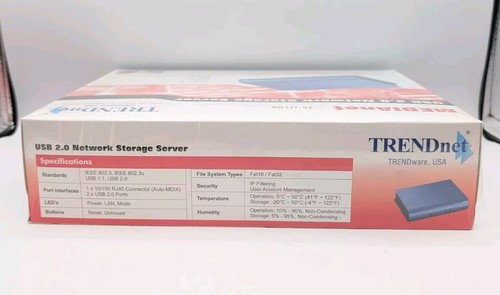 Trendnet USB Network Storage Server TS-U100 - Picture 3 of 6