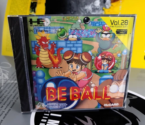 PC Engine Be Ball ビーボール Chew Man Fu PCエンジン AUTHENTIC BeBall