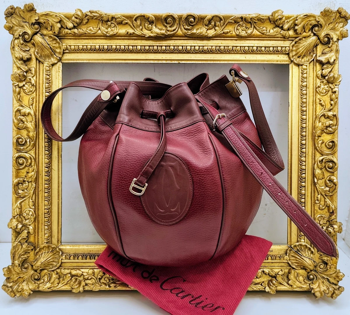 Cartier Drawstring Shoulder Bag Bags & Handbags for Women for sale