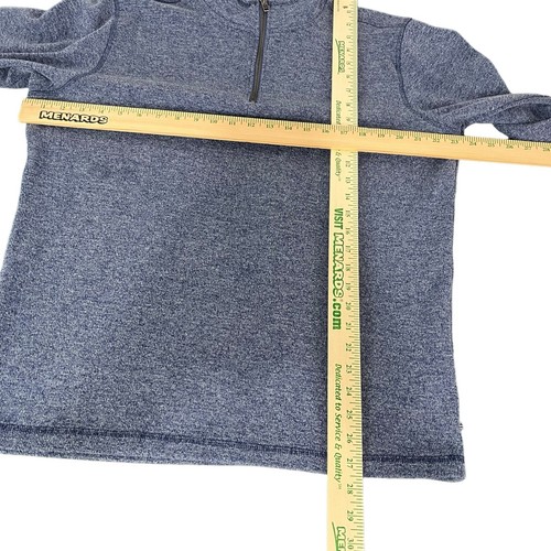 GAP Sweater Mens Large Half Zip Pullover Mock Neck Blue (422) - Picture 6 of 11
