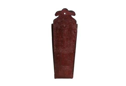 China 18./19. Jh. Qing Holz - A Chinese Wood Temple Wall Vase - Chinois Cinese - Bild 4 von 9