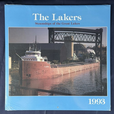 #ad 1993 The Lakers Great Lakes Steamships Calendar Sealed CEDCO Vintage Nautical $5.99