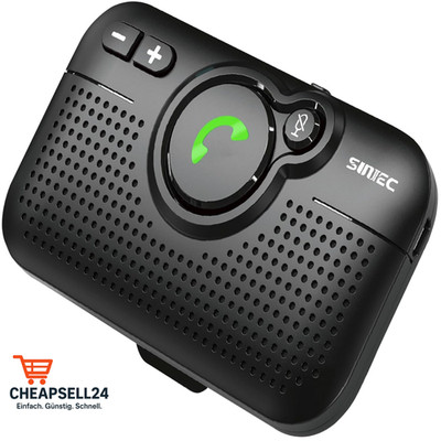 Bluetooth Freisprecheinrichtung Auto 3W Lautsprecher Siri Google Assistant Dual