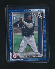 RYAN BURROWES 2024 BOWMAN PAPER 1ST BLUE RC PARALLEL 088/125 #BP-119