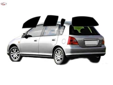 Computerized Custom PreCut 2Ply Window Tint Film Kit For 01-05 Honda Civic Hatch